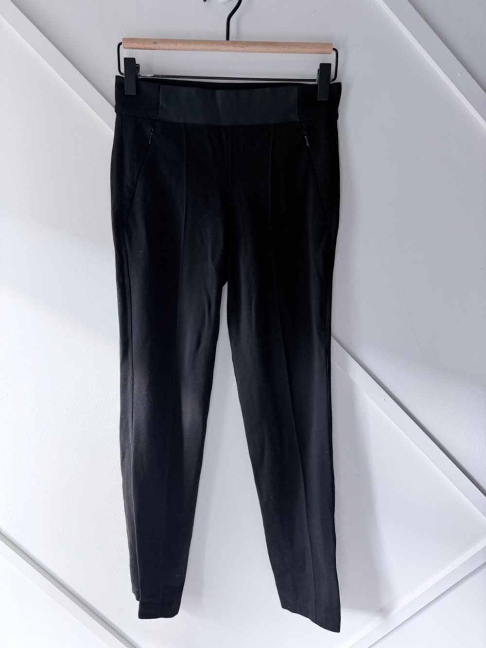 Kit and Ace Black Skinny Pants Stretch Technical Workwear Career Office  - 2/XS